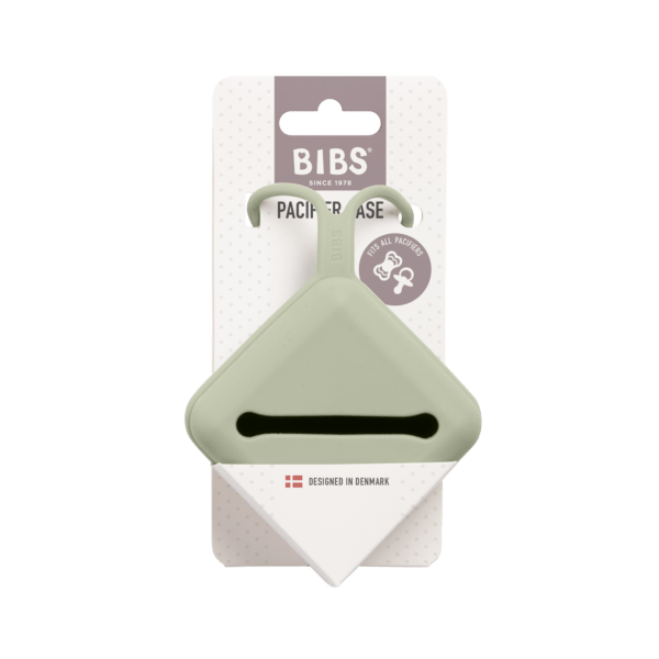 Bibs Dummy Pacifier Box Soft Case - Sage