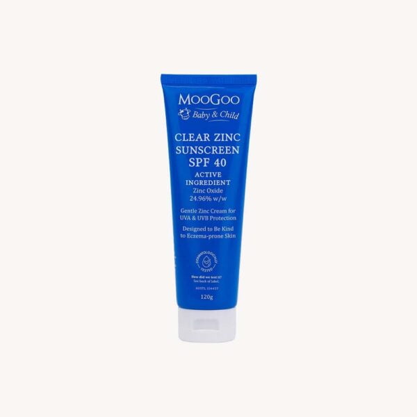 MooGoo Clear Zinc Sunscreen SPF40