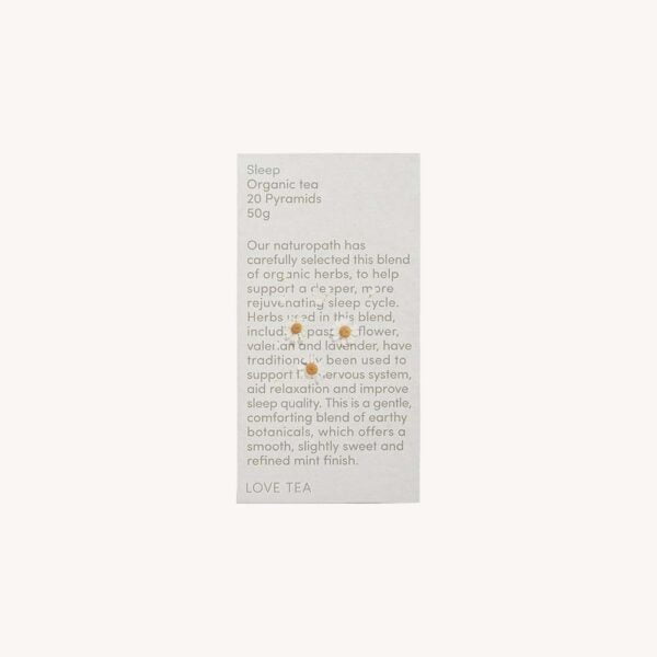 Love Tea Sleep Pyramid Tea Bags